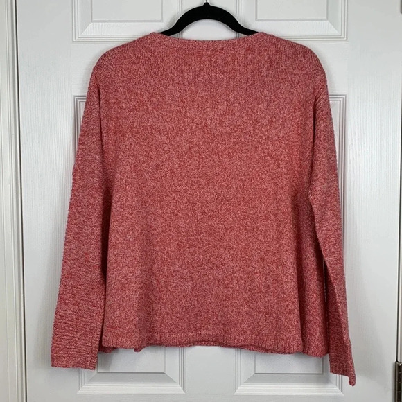 NWT Life is Good red white trapeze sweater sz xs - Picture 9 of 10